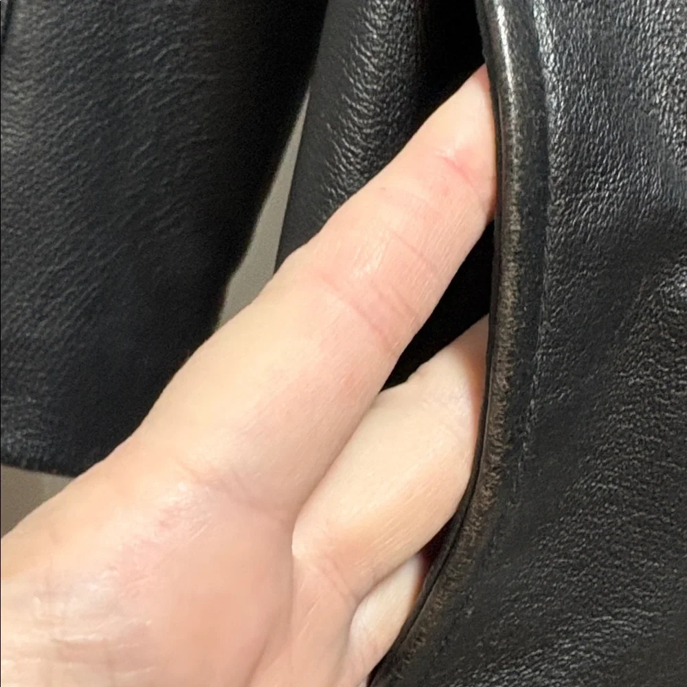 Black Leather Jacket - Picture 8 of 9